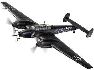 Corgi Messerschmitt Bf 110E Stab II./NJG 1 Deelen 1/72 diecast model aircraft - Picture 1 of 12