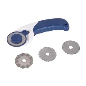 Cortador giratorio Silverline 3 en 1 hoja de 45 mm de diámetro. Incluye 4 x cuchillas - Imagen 1 de 3