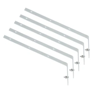 Gutter Top Rafter Bracket UNIVERSAL Galvanised Steel Fascia Fixing 300mm 5 Pack - Picture 1 of 12