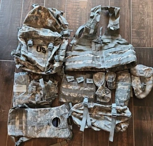 16pc Rifleman Kit 3 Day Assault Pack ACU Set FLC Vest Magazine Pouch USGI ARMY - Picture 1 of 5