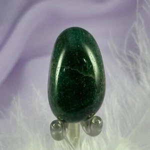 Fuchsite in Quartz tumble stone 'The Healers Stone' 13.6g SN19127 - Picture 1 of 4