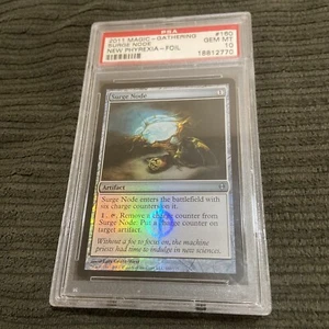 2011 Magic MTG New Phyrexia Foil #160 Surge Node Psa 10 Pop 1/1 - Picture 1 of 2