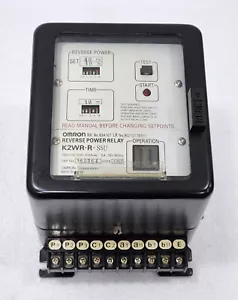 OMRON K2WR-R-S5U REVERSE POWER RELAY 100/110/200/220VAC 5A 50/60Hz - Picture 1 of 5