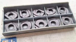 10 Iscar carbide milling inserts HBR D160-QF IC908 ( 16mm ball nose BALLPLUS ) - Picture 1 of 2