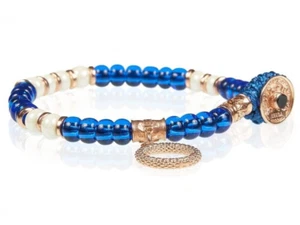 Bracciale Gerba Collezione Murrina Fatto a Mano in Argento e Pietre Naturali - Foto 1 di 4