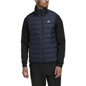 ADIDAS Men's Todown Down Padded Full-Zip Vest In Legend Ink GP4944 SZ. Small - Picture 1 of 10