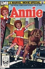 ANNIE #1 F, Direct Marvel Comics 1982 Stock Image