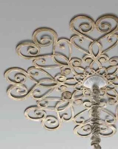 Scrolled Ceiling Medallion - Picture 1 of 10