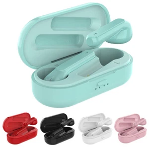 Wireless Headphones Bluetooth 5.0 Stereo Earbud Gaming Headset Computer Earphone - Picture 1 of 17