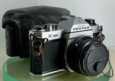 Pentax K1000 35mm SLR Film Camera+SMC Pentax-M 50mm F2 Lens TESTED METER WORK153 - Image 1 of 4