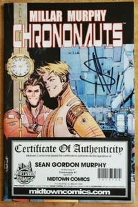 Chrononauts #1 NM/NM+ Signed Sean Murphy w/ COA! Lots of Pictures! Free Shipping - Picture 1 of 7
