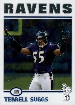 2004 Topps Chrome #29 Terrell Suggs  - Image 1 of 2