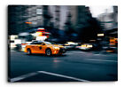 New York Yellow Cab Taxi Abstract Canvas Print Wall Art Picture Home Decor