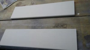 2 ripiani 5x16 ripiani bianchi corian armadietto dei medicinali di ricambio - Foto 1 di 2