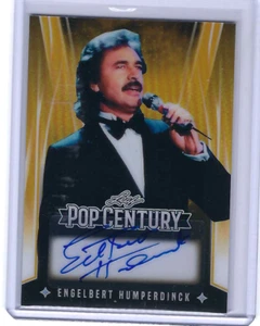 ENGELBERT HUMPERDINCK 2025 LEAF METAL POP CENTURY AUTO 1/1 - Picture 1 of 1