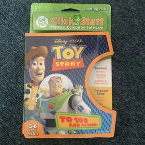 LeapFrog ClickStart Educational Software Toy Story to 100 and Beyond - Picture 1 of 2