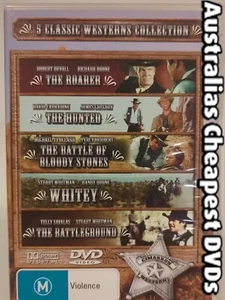 5 Classic Westerns Collection DVD, (LIKE NEW) REGION 4 - Picture 1 of 1