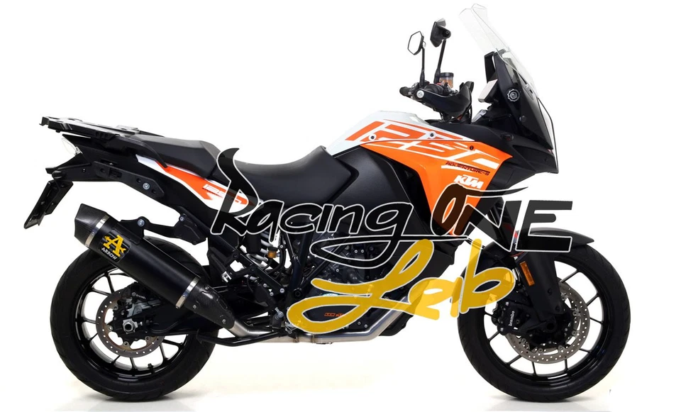 EXHAUST MUFFLER SILENCER ARROW ALUMINIUM DARK KTM 1290 SUPER ADVENTURE 15-20 - image 1 of 4