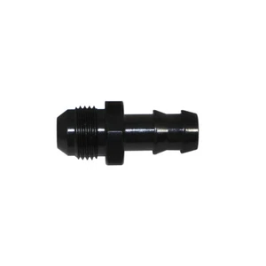 Fragola 484106-BL 6AN Male to 3/8" Hose Barb Aluminum Adapter Hose End Black - Picture 1 of 1