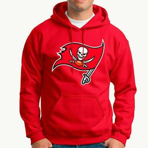 tampa bay buccaneers zip up moletom com capuz