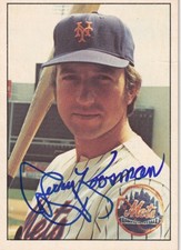 JERRY KOOSMAN  NEW YORK METS  SIGNED 1975 SSPC CARD #609