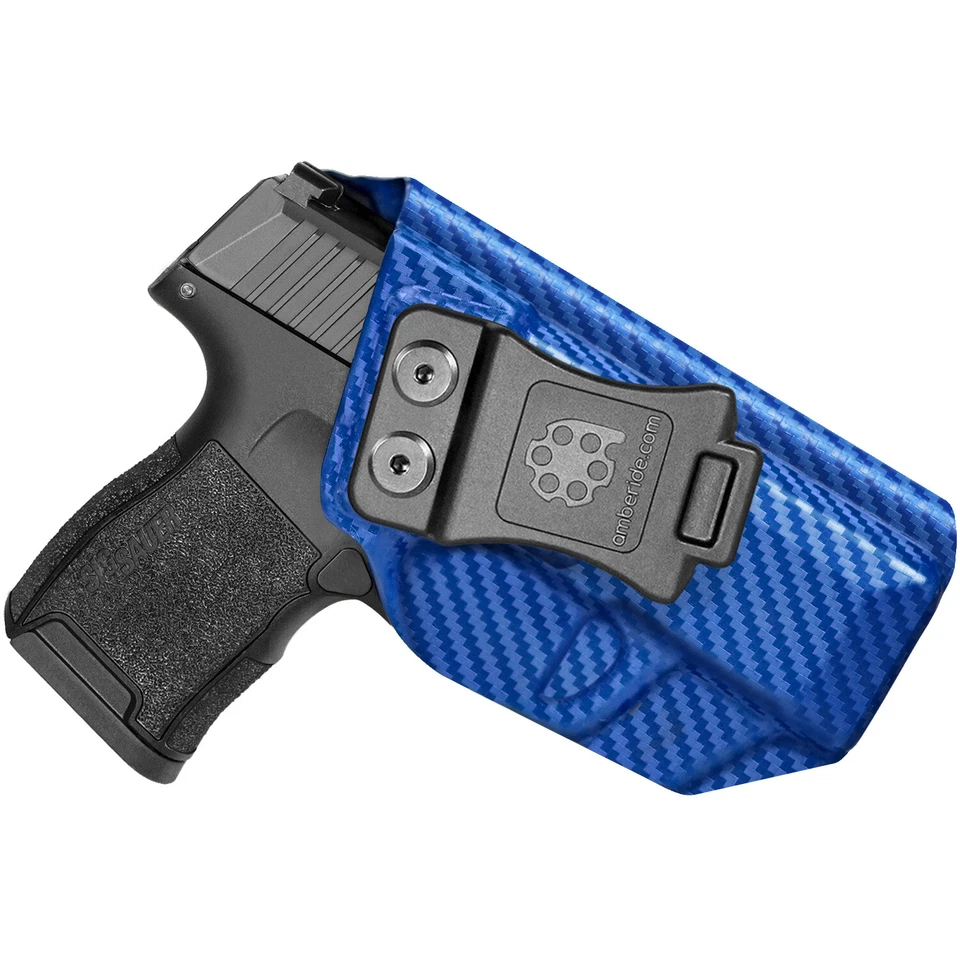 Amberide IWB/OWB KYDEX Holster Fit:Sig Sauer P365/P365 SAS W or W/O Manual - Image 1 of 4