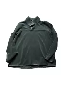 32 Degree Sweater Mens Small Green 1/4 Snap Pullover Long Sleeve - Picture 1 of 6