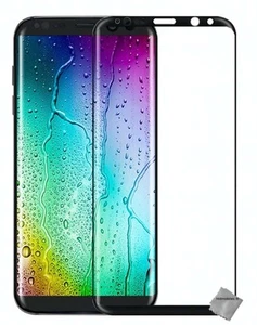 Film protection verre trempe incurve integral Samsung G950F Galaxy S8 - NOIR - Photo 1 sur 1