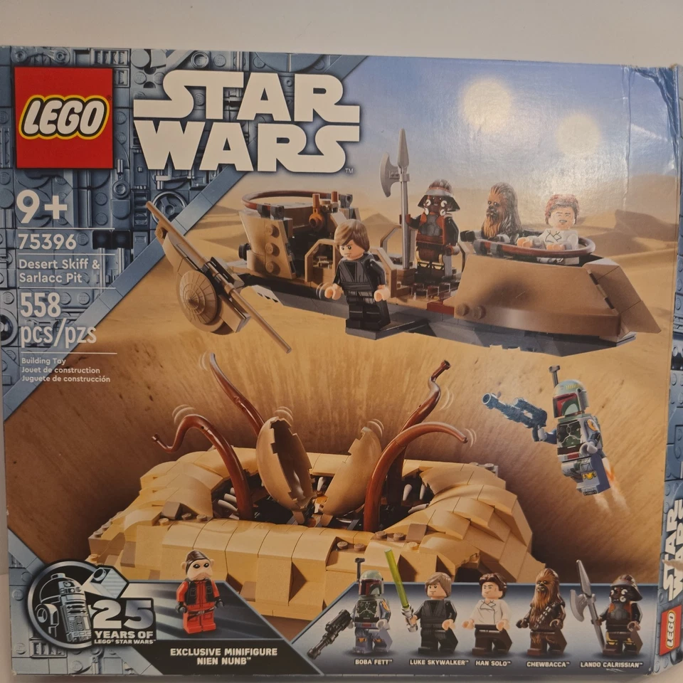 LEGO Star Wars 75396 Desert Skiff & Sarlacc Pit nuevo sin caja sin figuras Foto 1 de 1