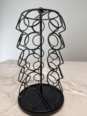 Carrusel de almacenamiento de cápsulas de café de 35 K para Keurig 12" por 6,75" gira 360 grados Foto 1 de 4