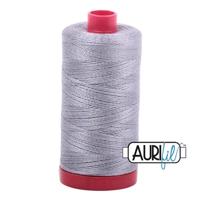 Grey 2605 | 12wt Large Spool 325M / 356Y | Aurifil - Image 1 of 4