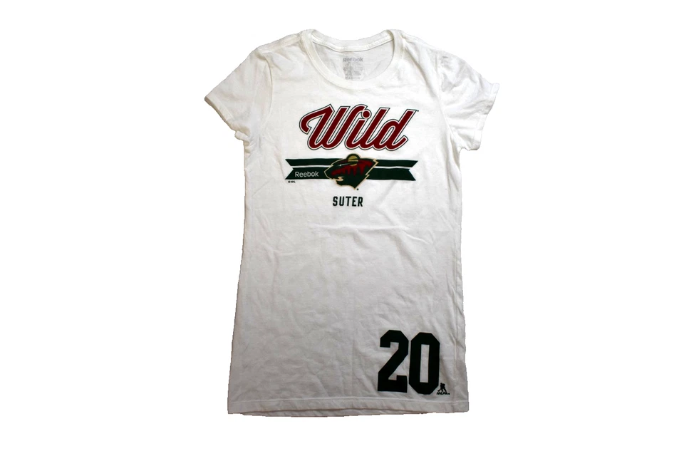 Camisa Reebok NHL Mujer Minnesota Wild Ryan Suter Nueva Mediana Foto 1 de 4