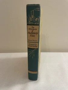 THE ADVENTURES OF HUCKLEBERRY FINN Twain (HC/1948/Grosset & Dunlap) - Picture 1 of 14