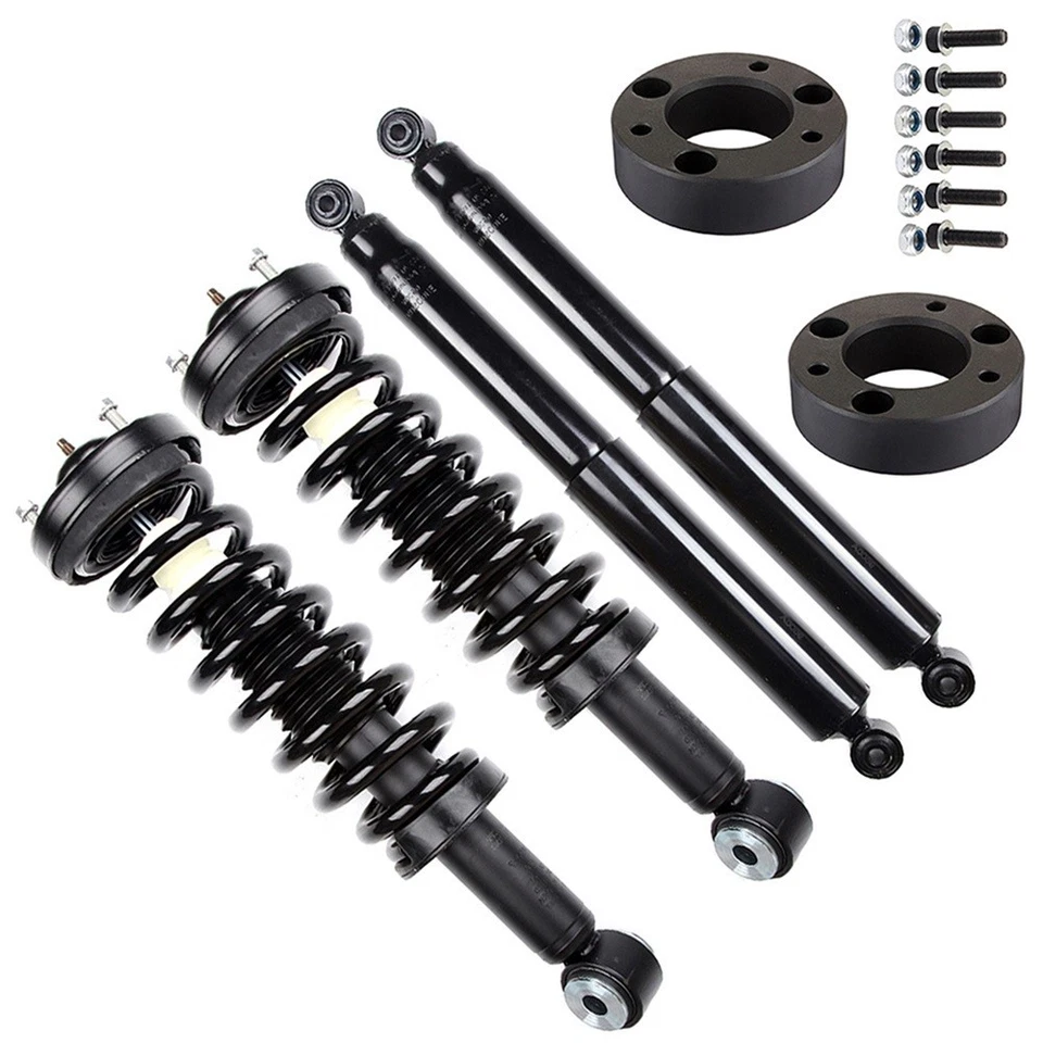 2.5" Front Leveling Lift Kit & Struts Shocks For 2006-2008 Lincoln Mark LT 2WD Foto 1 de 4