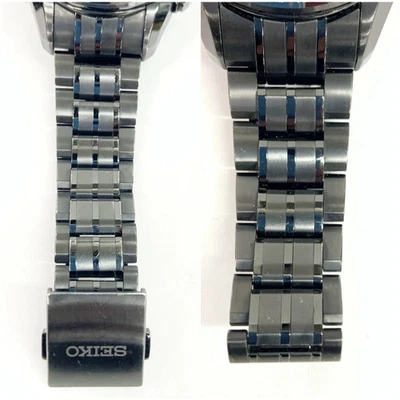 Relojes de pulsera Seiko ASTRON Solar GPS SBXB009 8X82-0AB0 negros de acero inoxidable Foto 1 de 4