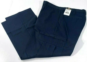 NEW DICKIES MENS 38x30 INDUSTRIAL RELAXED FIT CARGO PANTS LP2372 NAVY 38X30 - Picture 1 of 2