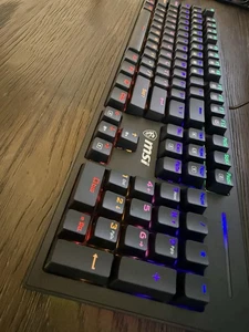 MSI VIGOR GK50z Gaming  keyboard mechanical with Anti Conflict, Lights - Picture 1 of 7