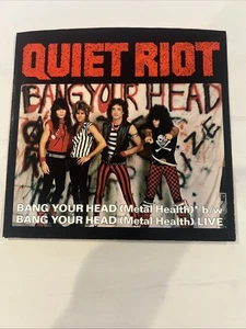 Quiet Riot, Bang Your Head, 7” Vinyl, 1983, Studio And Live, Metal Health, Rock - Picture 1 of 4