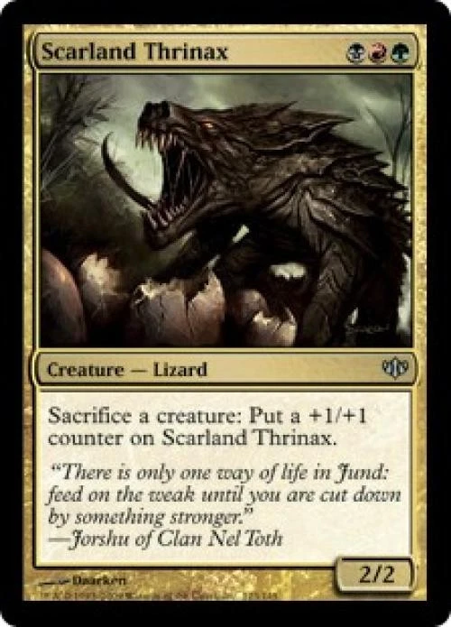 Scarland Thrinax - Medium Play MTG Conflux - Image 1 of 1