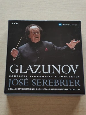 Glazunov Complete Symphonies & Concertos, José Serebrier, 8 CD Box - Bild 1 von 4