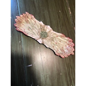 Fitz & Floyd Vintage NWOT Giardino Asparagus Serving Plate 15" - Picture 1 of 5