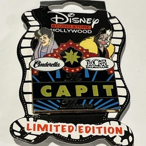 Disney Studio Store Pin Cinderella LE400 LE 400 New on Card MINT v22 - Picture 1 of 3