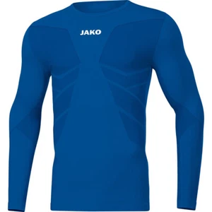JAKO Kinder Thermo-Shirt Funktionsshirt blau Thermoshirt Longsleeve 6455 - Bild 1 von 2