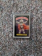 Topps Garbage Pail Kids 1986 Series 3 #85a STUCK CHUCK. Excellent Condition