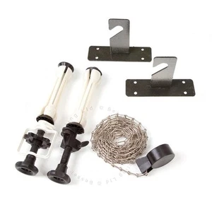 Bessel 1 roll Wall / Ceiling Mount Vinyl Background Support Kit Metal Chain - Picture 1 of 4