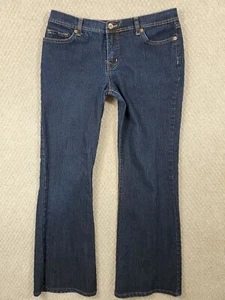 Glo Women’s Size 11 Jeans Stretchy Mid-Rise Bootcut Dark Wash Excellent Cond.. - Picture 1 of 12