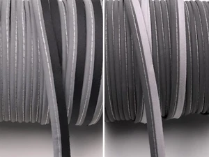 1m, 3m, 5m Reflektierendes Paspelband zum Einnähen Reflektorband 10 mm 3 Farben - Bild 1 von 4
