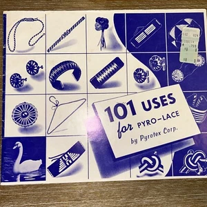 VTG Leather Braiding Manual Pyro-Lace for 3/32 Flat, 1/8 Flat, Round Cord, 1955 - Picture 1 of 6