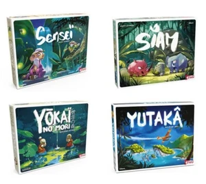 LOT OF FOUR (4) - SENSEI - SIAM - YOKAI - YUTAKA - Board Game - BRAND NEW - Bild 1 von 22