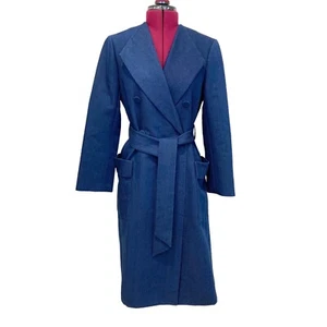 NWT Club Monaco Trench Coat Blue S Retail $495 NWT - Picture 1 of 14